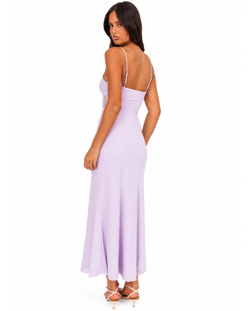 The Amélie Lilac Maxi Dres