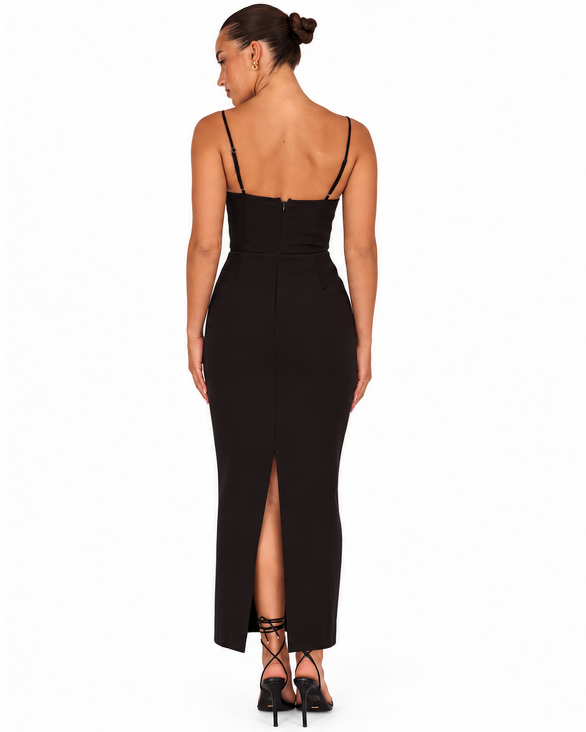 The Sloane Black Maxi Dress