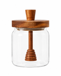 Glass Honey Jar with Bamboo Lid | 500ml