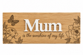 Mum Is Everything Wooden Keepsake Plaque