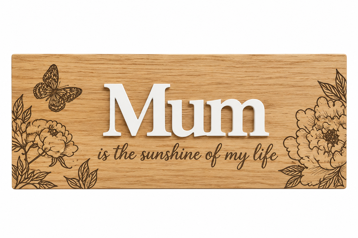 Mum Is Everything Wooden Keepsake Plaque