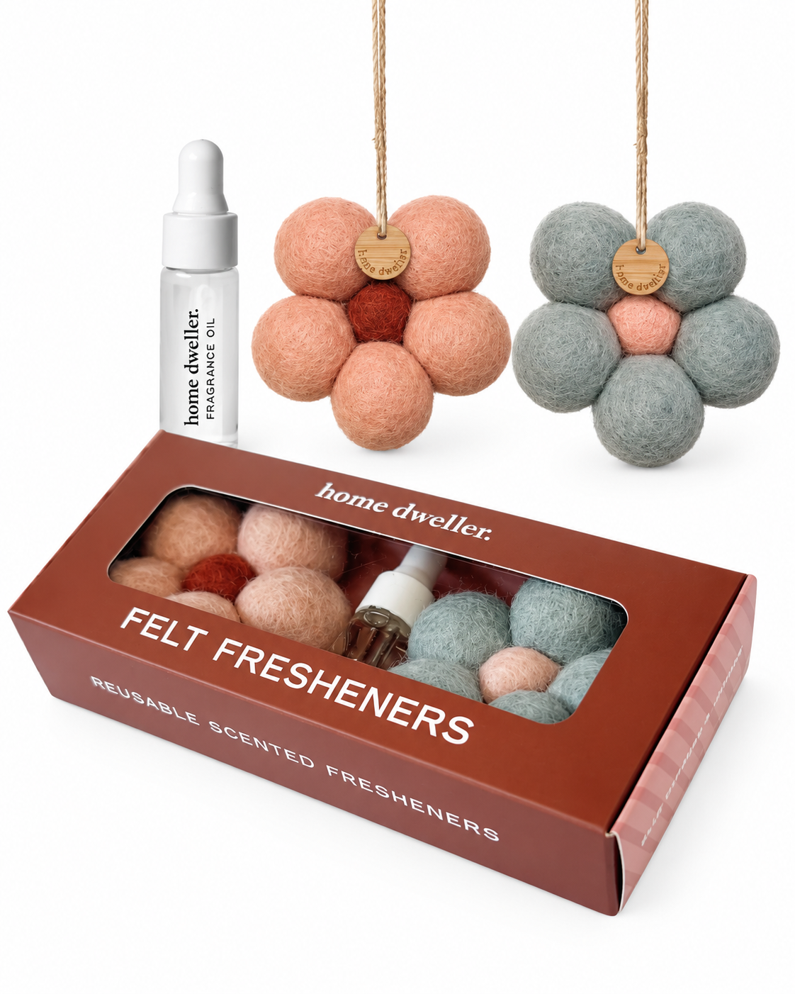 Felt Fresheners – Blue Cypress & Jasmine