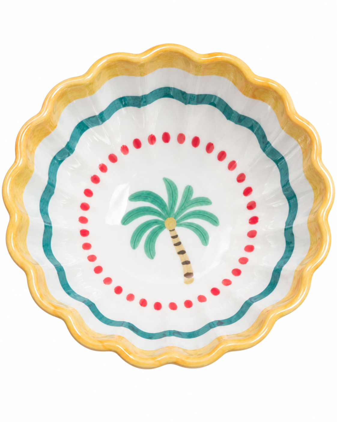 Seaside Treasures Palm Tree Trinket Bowl | 11cm x 11cm