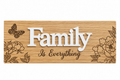Family Is Everything Wooden Keepsake Plaque