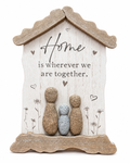 Together Is Home – Pebble Family Ornament