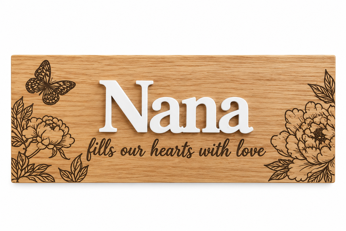 Nana Is Everything Wooden Keepsake Plaque